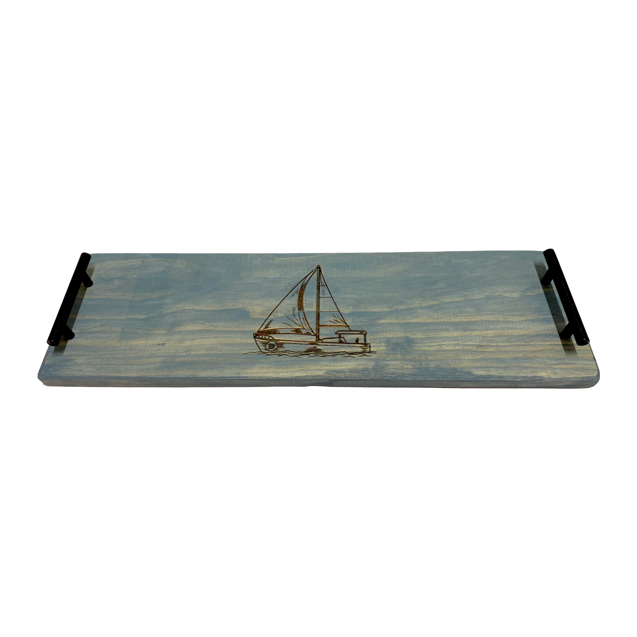 Seafaring Wood Decorative Tray